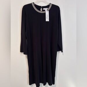 Dressy A-Line Knit dress